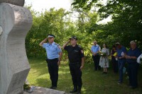 Положено цвијеће на спомен-обиљежје у Шебезима