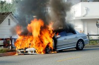 Trebinje: Požar na automobilu