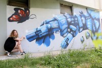Minja Knežević, mlada umjetnica, za “Glas Srpske”: Murali galerija za cijeli svijet