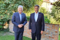 Plenković - Čović: Položaj Hrvata u BiH je vitalni hrvatski interes