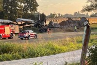 Sudar teretnih vozova kod Križevaca, povrijeđen mašinovođa