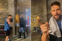 Biković se upustio u “borbu” sa profesionalnim bokserom