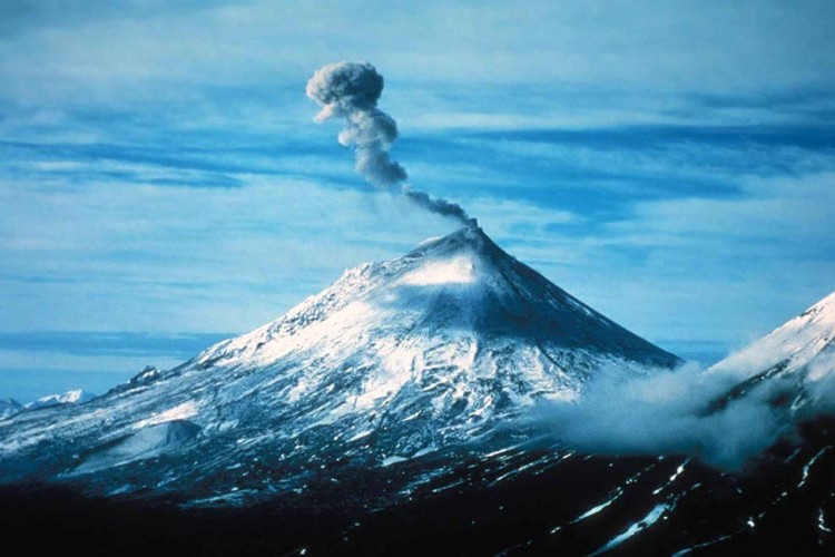 Vulkan Pavlov na Aljasci