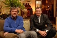 Dodik i Kusturica u posjeti Kinoteci Republike Srpske