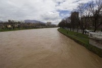 Nivo Bosne u Doboju u 22.00 časa 151 centimetar