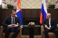 Vučić se sastao sa Putinom u Sočiju: Srbija čeka da ruski predsjednik posjeti Hram Svetog Save