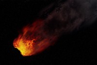 Јаку свјетлост изнад Сочија проузроковао велики метеор
