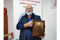 Градишка: Уручене захвалнице, Југовић више од 100 пута дао крв