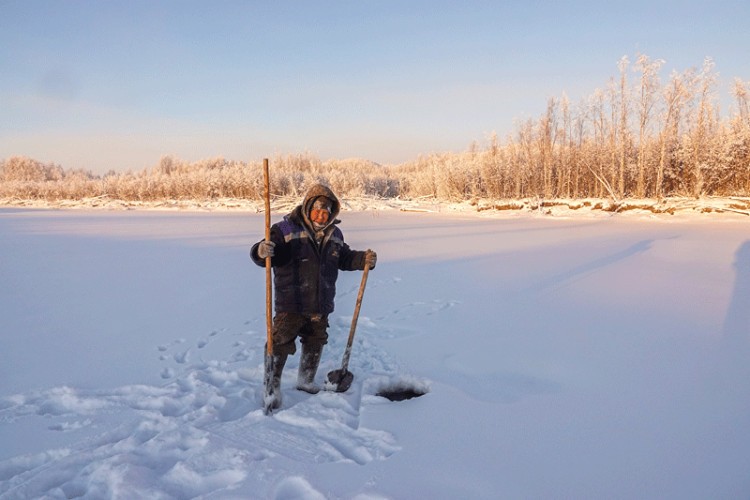 U ruskom selu temperature su se ovog mjeseca spustile na minus 60 stepeni Celzijusovih.