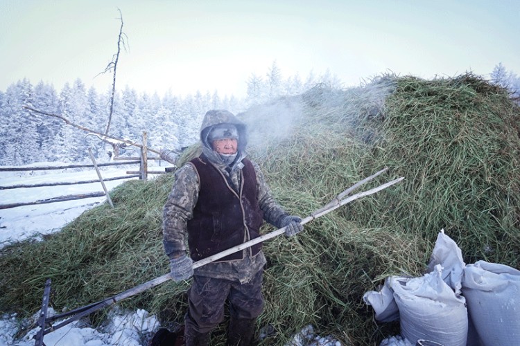 У руском селу температуре су се овог мјесеца спустиле на минус 60 степени Целзијусових.