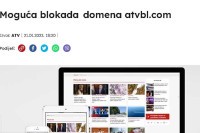 Moguća blokada domena ATV-a