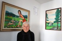 Milka Tošić tihuje sa svojim stihovima, slikama i ručnim radovima
