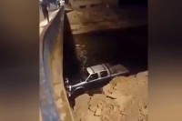 Pijan vozio kroz rijeku u Donjem Vakufu, uspio na vrijeme izaći iz vozila VIDEO