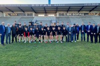 Rukovodstvo FK "Crvena zvezda" u posjeti opštini Šamac
