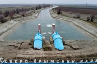 Sjevernokrimski kanal poslije 8 godina potpuno napunjen vodom