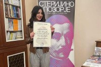 Vidi Davidović uručena nagrada "Sterijinog pozorja": Drago mi je da je shvaćen značaj borbe sa samim sobom