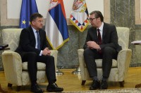 Vučić se sastao sa Lajčakom