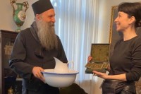 Констракта посјетила патријарха и даровала му симболичан поклон