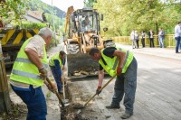 Počela obnova ulice Od Zmijanja Rajka: Za novi asfalt i kanalizaciju pola miliona KM