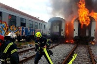 Zapalili se vagoni na glavnoj željezničkoj stanici u Zagrebu