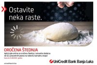 Aplicirajte onlajn za oročenu štednju u UniCredit Bank Banjaluka po posebnim uslovima i ostavite neka raste