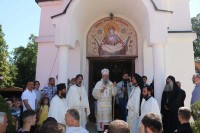 Eпископ Фотије освештао цркву у Доњој Бишњи