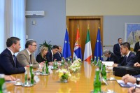 Vučić sa Di Majom: Zahvalnost Italiji na podršci evrointegracijama Srbije