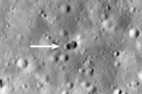 На Мјесецу уочен нови двоструки кратер након удара ракете