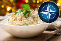 Na vrhu jelovnika ovogodišnjeg NATO samita ponuđena ruska salata, učesnici zbunjeni