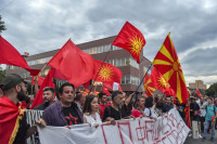 Nastavljeni protesti u Sjevernoj Makedoniji, građani poručili: "Stop bugarizaciji države"