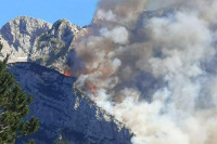 Širi se požar na Čvrsnici, vatra prijeti parku prirode Blidinje