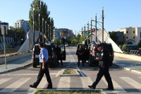 Како јутрос изгледа Косовска Митровица ФОТО