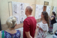 Фоча: Отворена изложба полазника Љетне школе цртања