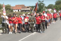 Ka Tekerišu krenuo Cerski marš, među učesnicima i građani Srpske