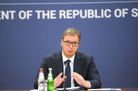 Vučić: Ne slažem se ni sa čim izrečenim sinoć na skupu