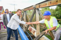 Banjaluka: Počela rekonstrukcija starog mosta u Trapistima