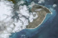 НАСА: Ново острво у Пацифику послије ерупције вулкана