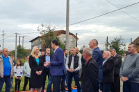 Цвијановић посјетила нови школски спортски терен у Драгочају