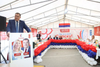 Dodik u Stanarima: Opšti izbori važni za opstanak Republike Srpske