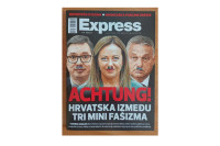 Скандалозна насловница хрватског магазина: Вучића, Мелони и Орбана упоредили са Хитлером