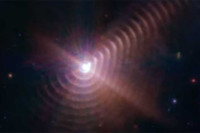 Teleskop „Džejms Veb“ snimio „kosmički otisak prsta“ nastao od dvije džinovske zvijezde