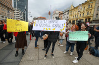 U Zagrebu održan protest zaposlenih u vrtićima