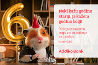 Специјална Addiko рођенданска понуда - штедите уз каматну стопу два одсто на рок од двије године