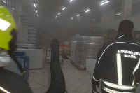 Пожар у кухињи бањалучког ресторана ФОТО