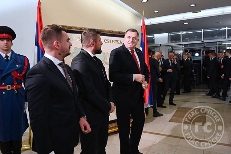 Svečani prijem povodom stupanja na dužnost predsjednika Srpske