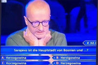 Такмичар у њемачком квизу "Ко жели бити милионер?" добио питање о БиХ, требала му је помоћ