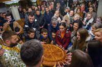 U svim hramovima SPC služena božićna liturgija