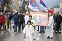 Литија на улицама Бањалуке