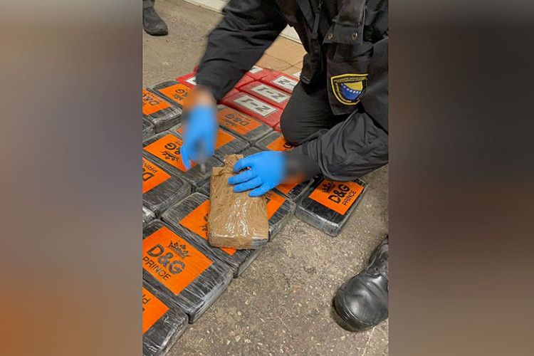Детаљи заплијене 52 килограма кокаина у Сарајеву