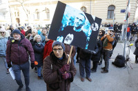Protest zbog smrti novinara Matijanića
